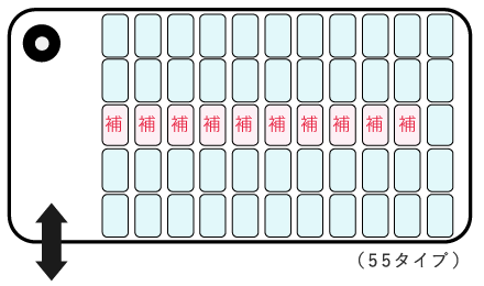 正シート45 タイプ＜55.54.53＞